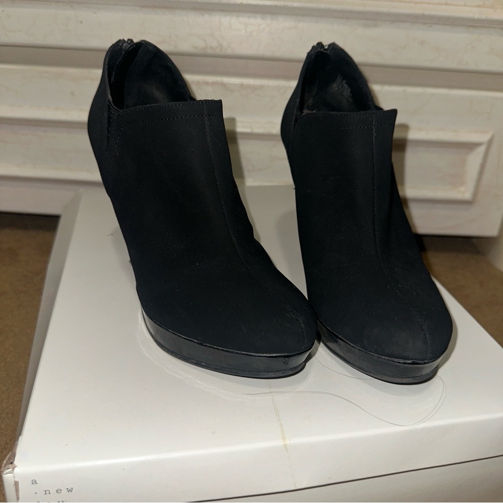 Unlisted Women's Sleek Black Ankle Booties